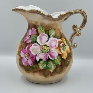 Vintage ARDCO Fine Quality Dallas Porcelain C2100 Water Pitcher, Made in Japan